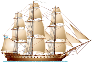 Frigate Sailing Ship